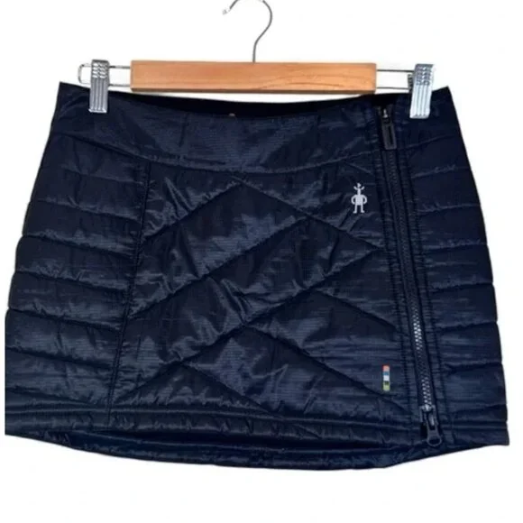 NWT Smartwool Smartloft Quilted Puffer Full Zip Mini Skirt Black Small MSRP$120 - Picture 13 of 17